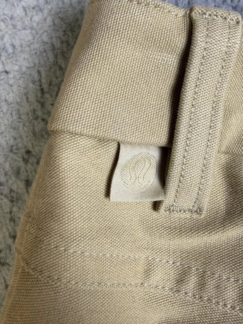 Lululemon ABC Classic Utilitech Pants 36x30 Beige Stretch Casual Performance